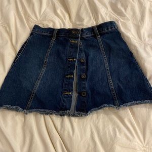 Forever 21 denim mini skirt
